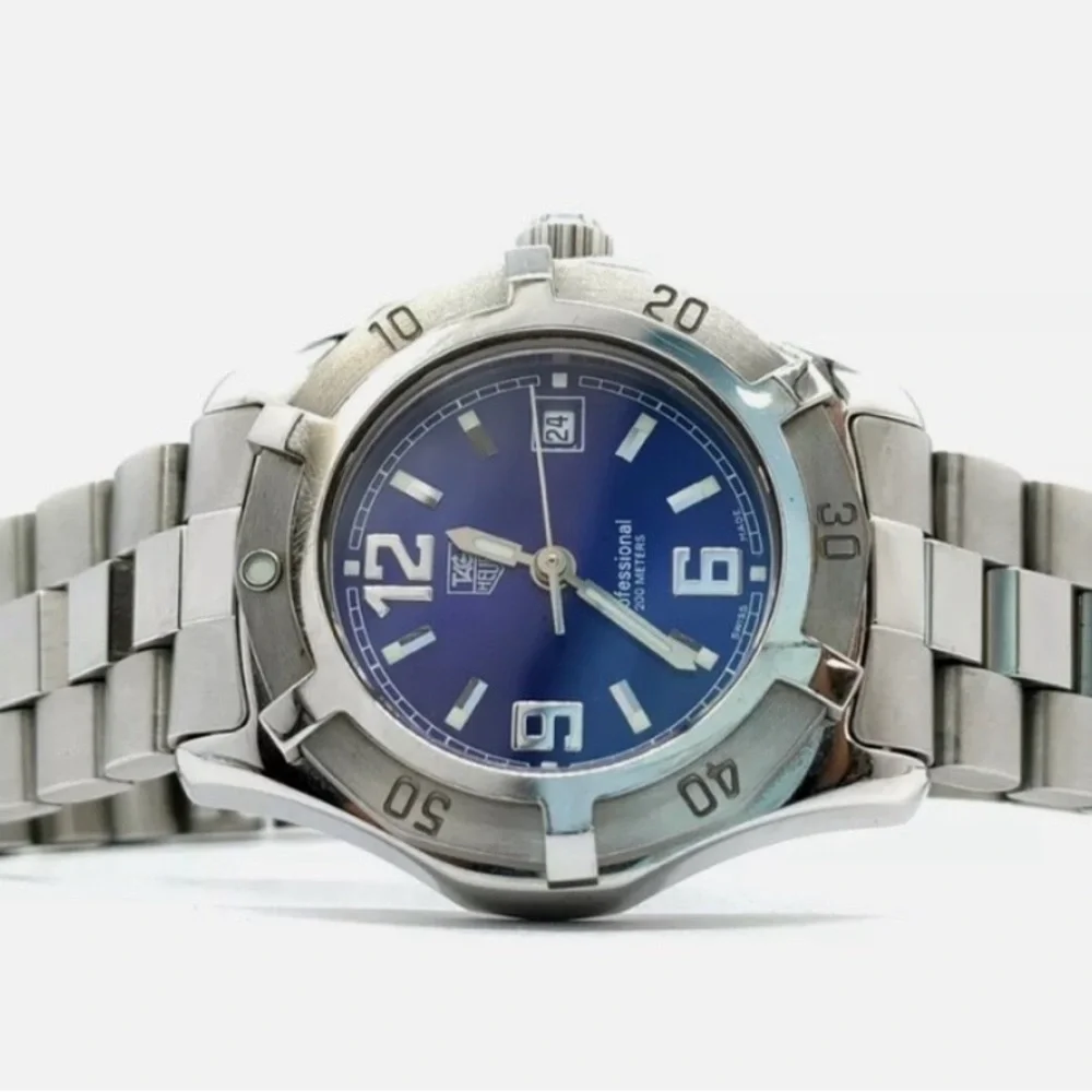 Tag Heuer Silver Stainless Steel Caseback